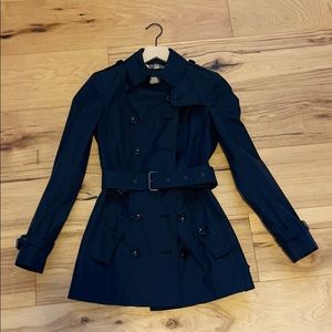 Burberry Brit Coat, US 2, Black
